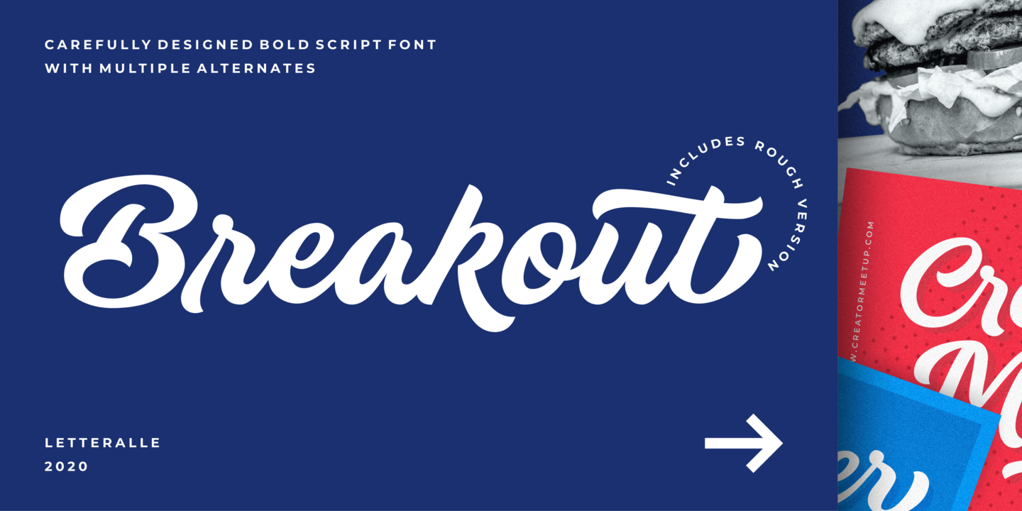 Шрифт Breakout